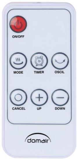 DOMAIR Gio 2000 W - LA TELECOMMANDE - 1