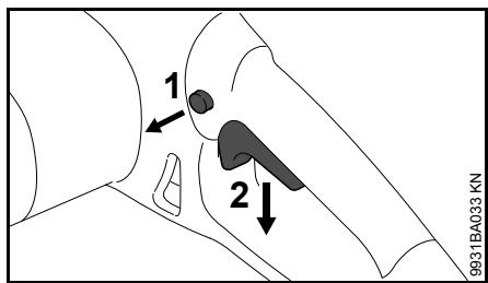 STIHL MSE 170 C, 190 C, 210 C, 230 C - Arrêt - 1