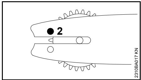 STIHL MSE 170 C, 190 C, 210 C, 230 C - Montage de la rondelle de tension - 4
