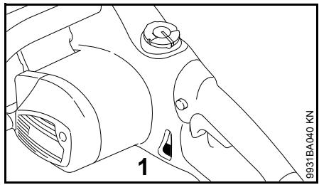 STIHL MSE 170 C, 190 C, 210 C, 230 C - Contrôle du niveau - 1