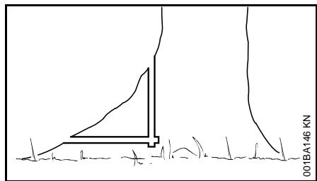 STIHL MSE 170 C, 190 C, 210 C, 230 C - Préparation de la zone de travail autour du tronc - 1