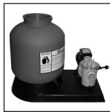 UBBINK Pool Filter 300 Pool Filter Set 300 - - Mise en place de la vanne multivoies : - 2