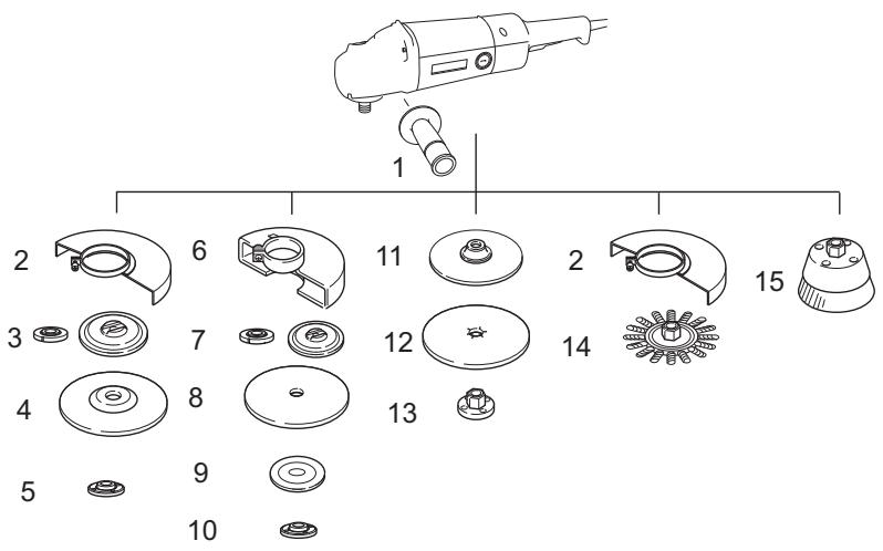 MAKITA GA7050 GA7050R GA9050 GA9050R - IPOESXH: - 1