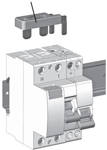 LEXMAN Tableau électrique nu 1 rangée 13 modules . 480014-480015-480016-480017 - ET CONNECTEURS D'ALIMENTATION - 1