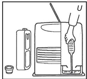 QLIMA SRE9046C - SRE5035C - SRE7037C - Nettoyer le filtré à combustible : - 4
