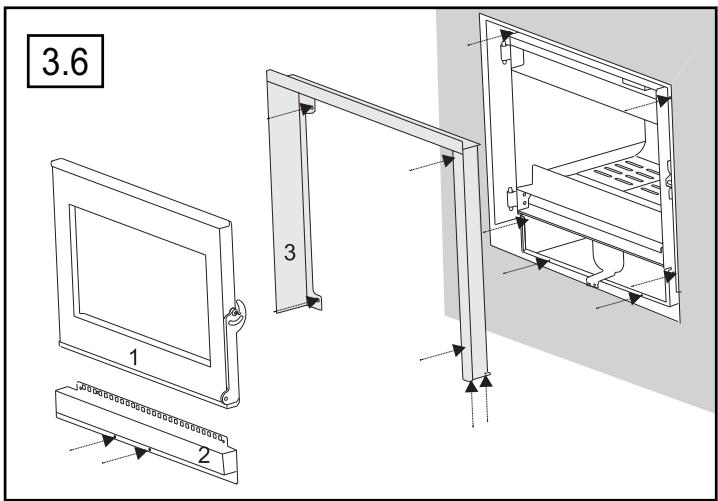 SUPRA Néo 10.6 kW - OBTURATION DE L'INSERT (FIG. 3.3; 3.6) - 1