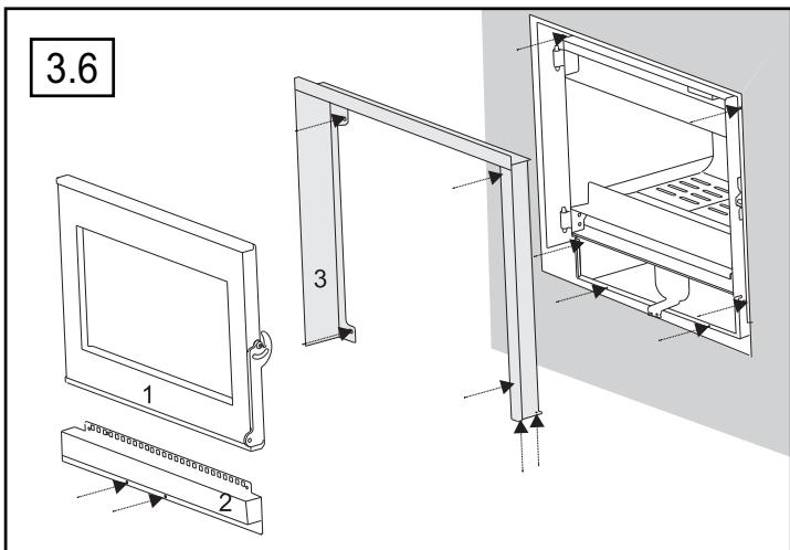 SUPRA NEO 76 G / GT NEO 76 16/9 / GT - OBTURATION DE L'INSERT (FIG. 3.3; 3.6) - 1