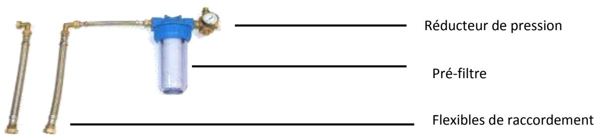 APIC Callisto - 5- Kit de raccordement et du filtré - 1