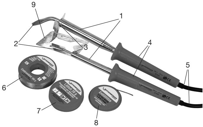 ROTHENBERGER HS-060A-25 - HS-060A-80 - Accessoires : - 1