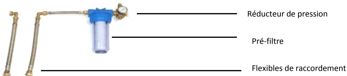 APIC NB1620 - 5- Kit de raccordement et du filtré - 1