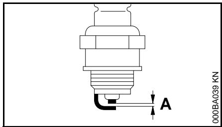 STIHL MS 170, 180 - Contrôle de la bougie - 1