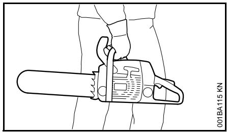 STIHL MS 170, 180 - Transport - 1