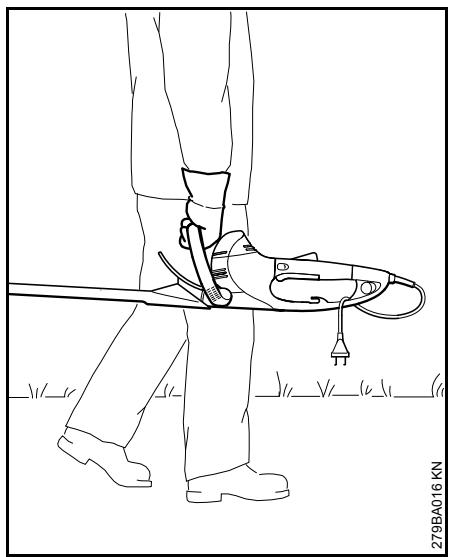 STIHL HSE 61, 71, 81 - Transporte de laquina - 1