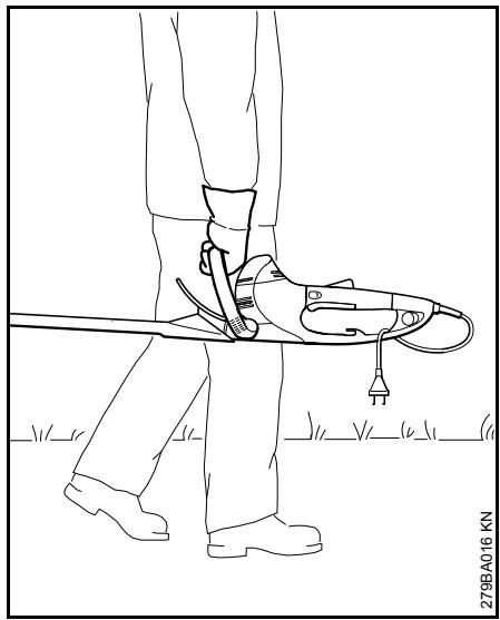 STIHL HSE 61, 71, 81 - Transport urzadzenia mechanicznego - 1