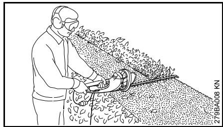 STIHL HSE 61, 71, 81 - Verticaal werken - 4
