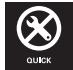 METABO W 22-180 MVT W 22-230 MVT WE 22-180 MVT WE 22-230 MVT WE 22-230 MVT Quick - Fastgorelse/losning af Quick-spændemotrik (afhengigt af udstyr) - 1