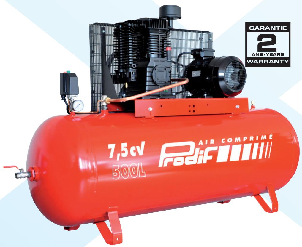 PRODIF FF052511300 500 L 7.5 CV - technical information - 2