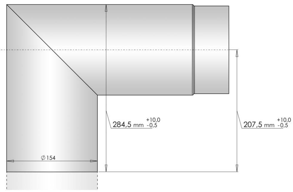 ADURO 9.7 - Raccordement du conduit de fumée - 1