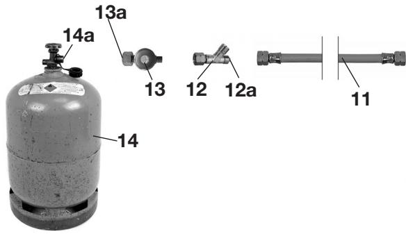 ROTHENBERGER 1500000050, 1500000051 1500000164, 1500000165 1500000166, 1500000167 1500000363, 1500000364 - DÉSIGNATION DES PIEÇES / CONTENU DE LA LIVRAISON - 1