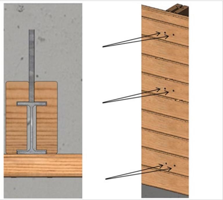BWT URBAINE - Fixation des profils d'habillage des jambes de force - 1