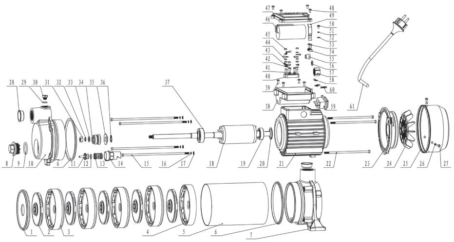 STERWINS 1300 JET SM5I-3 6000 L/H - ANAAYTIKH ANEIKONIESH - 1