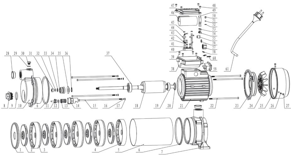 STERWINS 1300 JET SM5I-3 6000 L/H - SERWISOWANIE - 1