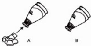 GRE ELECTRIC VAC VCB10 - Montage van de draaikop - 1