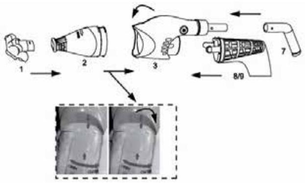 GRE ELECTRIC VAC VCB10 - Configurare pentru fonctionare - 1
