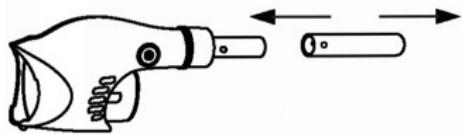 GRE ELECTRIC VAC VCB10 - Montowanie teleskopowego drzka - 1