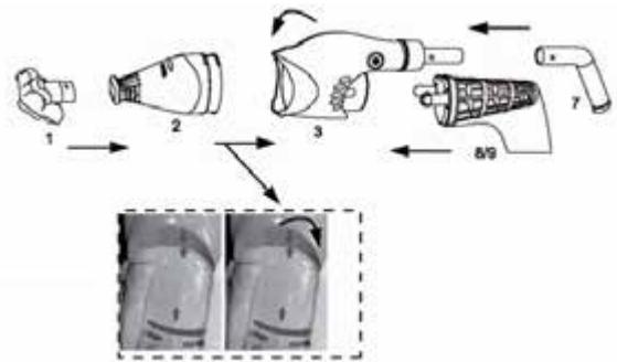 GRE ELECTRIC VAC VCB10 - MONTEREN VOOR GEBRUIK - 1