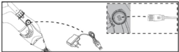 GRE ELECTRIC VAC VCB10 - Set Up for Battery Charging - 1