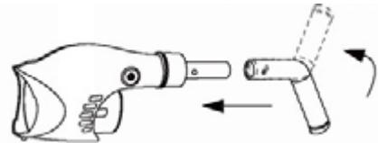 GRE ELECTRIC VAC VCB10 - Montowanie uchwytu - 1