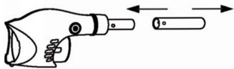 GRE ELECTRIC VAC VCB10 - MONTAGGIO SU UN MANICO TELESCOPICO - 1