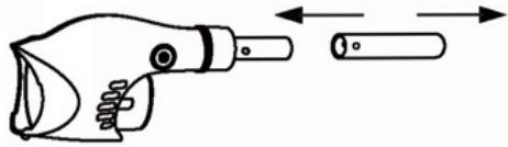 GRE ELECTRIC VAC VCB10 - ASSEMBLAGE SUR UN MANCHE TELESCOPIQUE - 1