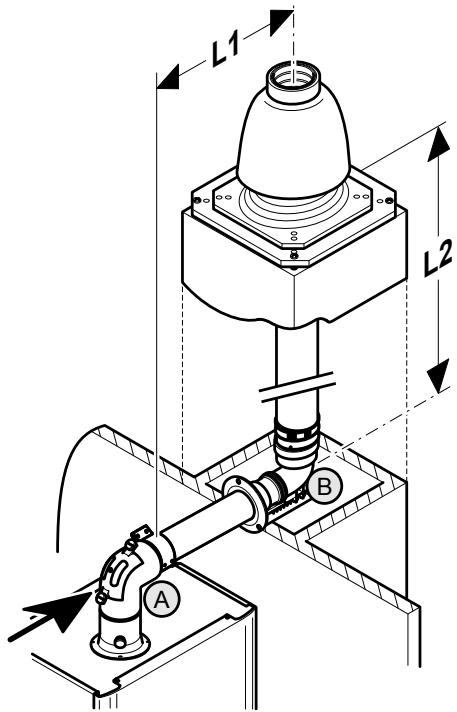 SAUNIER DUVAL THEMAPLUS CONDENS F 25 F 30 F 35 - Systeme flexible condensation pour raccordement cheminée sous pression (installation de type B23P) - 2
