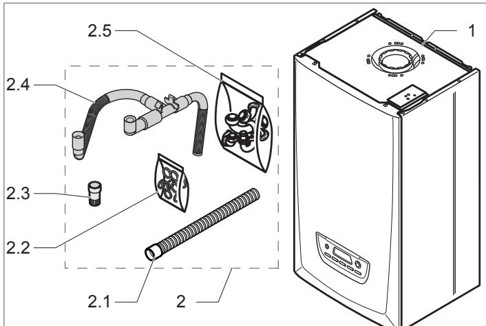 SAUNIER DUVAL THEMAPLUS CONDENS F 25 F 30 F 35 - List du matériel livre - 2