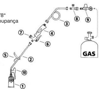 ROTHENBERGER ROMAXI PIEZO - DESIGNAÇÃO DAS PEÇAS - 1