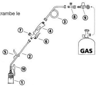 ROTHENBERGER ROMAXI PIEZO - DENOMINAZIONE DELLE PARTI - 1