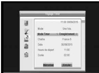 ASTRELL DéCODEUR TNT HD 011128.2 - B - Programmer un enregistrement différé - 1
