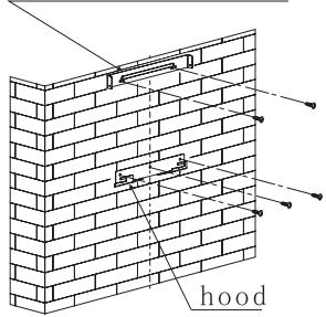 BRANDT BHB6602X - Fixing to the wall: - 1