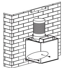 BRANDT BHB6602X - Fijación en la pared - 2