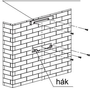 BRANDT BHB6602X - Uchycení na zed": - 1
