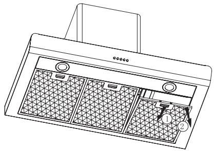 BRANDT BHB6602X - - Démontage du filtré cassette - 1