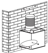 BRANDT BHB6602X - Fixation au mur : - 4