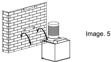 BRANDT BHB6602X - Fixation au mur : - 3