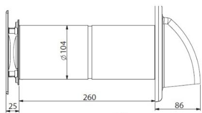 AUTOGYRE DOUBLE FLUX CASSIO 100 MM - Montage - 3