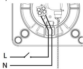 AUTOGYRE DOUBLE FLUX CASSIO 100 MM - Raccordement électrique - 1