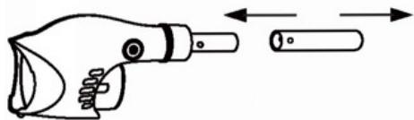 GRE VCB15 - Assemblage sur un MANCHE telescopique - 1