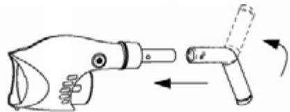 GRE VCB15 - Montaje de la empuñadura - 1