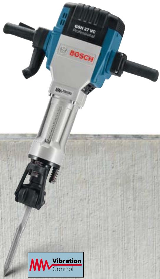 BOSCH GWS 24-230 - NOUVEAU ! Brise-béton GSH 27 VC Professional : - 1